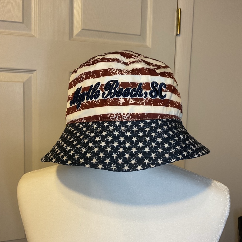 American Flag Bucket Hat